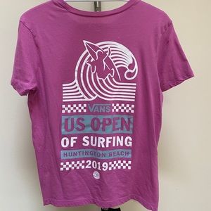 NEVER WORN Pink Vans Tee